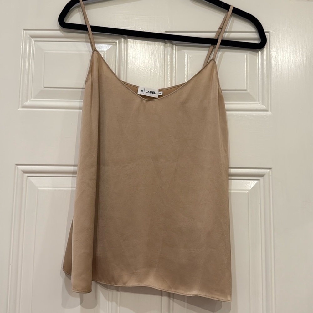 R Label The Reset Satin Cami